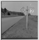 Highway 13 & 11 signs